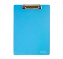 Clipboard simplu plastic Daco albastru