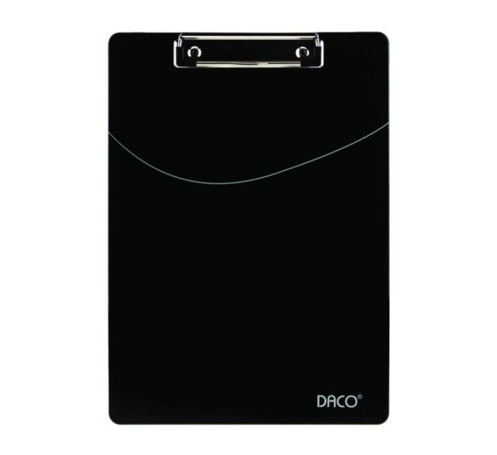 Szimpla felírótábla ,műanyag Daco fekete