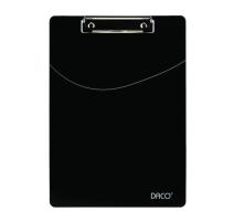 Szimpla felírótábla ,műanyag Daco fekete