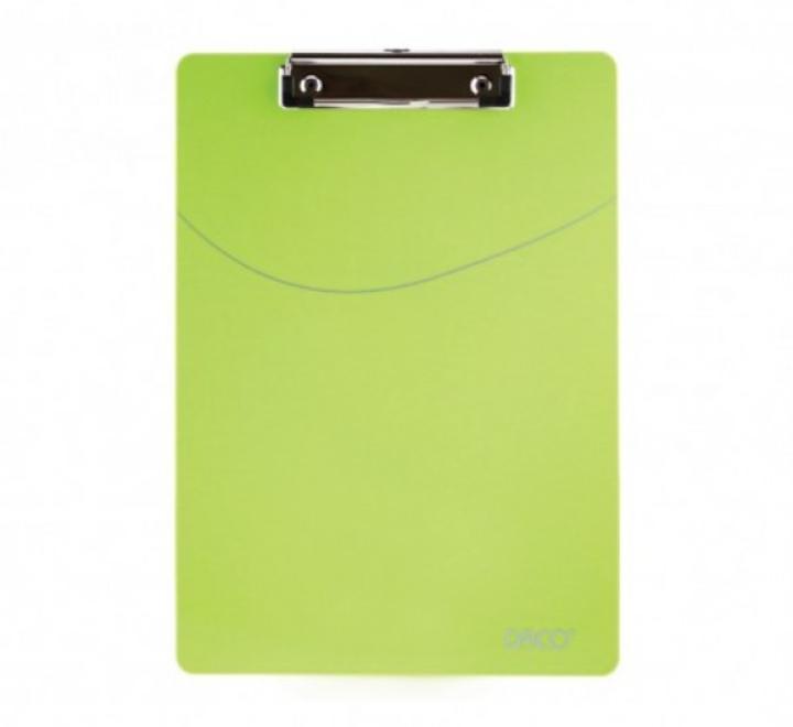 Szimpla felírótábla műanyag Daco zöld