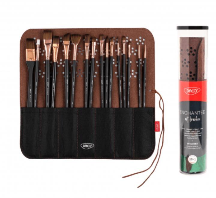 16 darabos ecset szett Daco