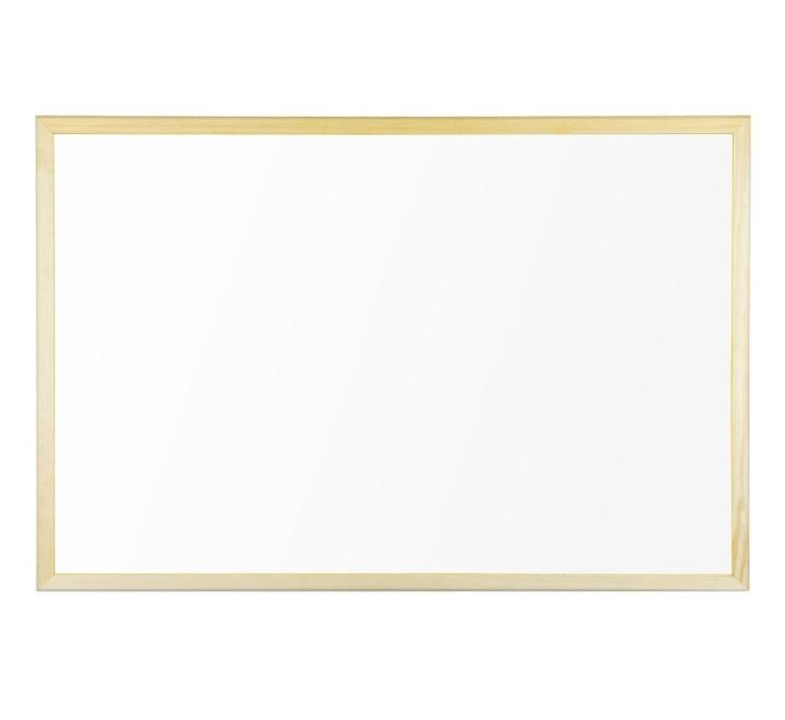 Whiteboard tábla, fa keret 80x60 cm Bi-silque