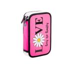 Tolltartó 2 cipzáras felszereletlen Love has no limits PE260