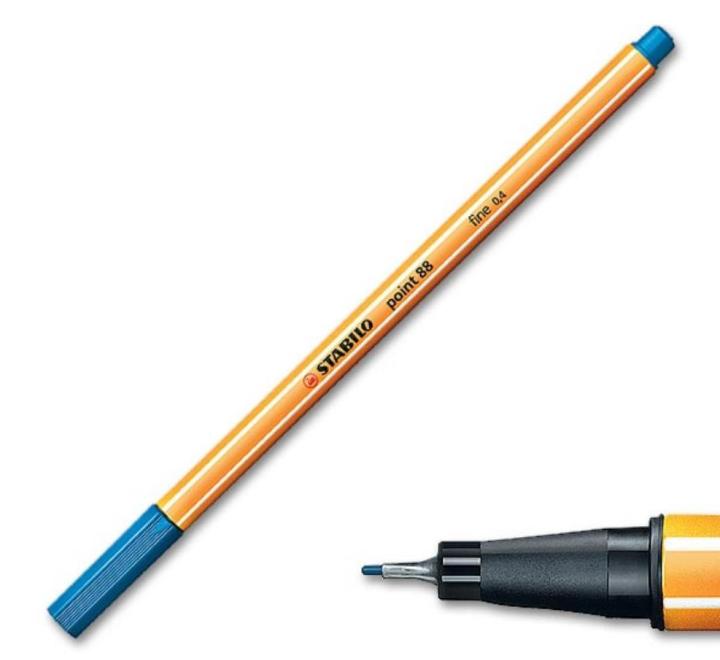 Filctoll 0.4mm Stabilo Point 88/32 - ultramarin kék