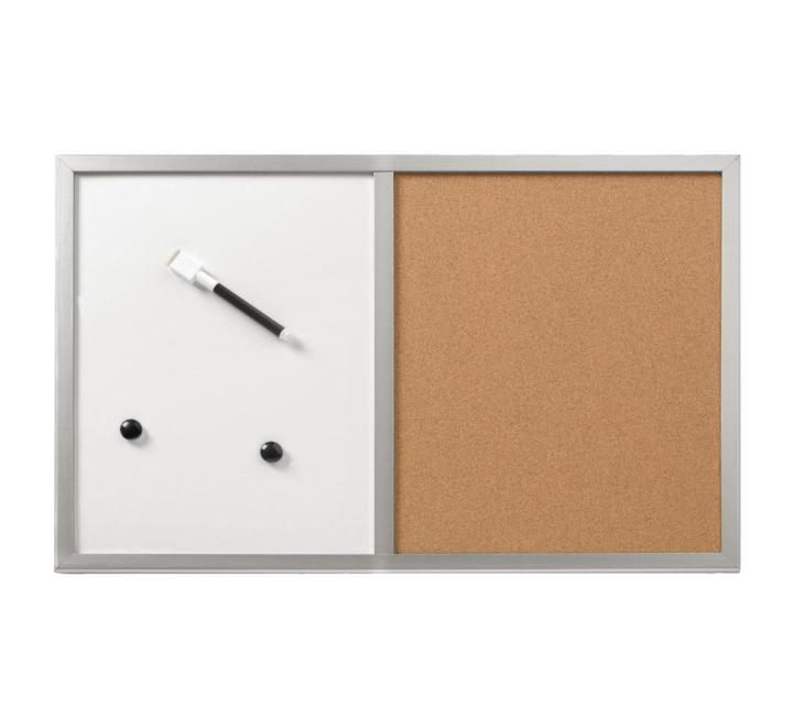 Mágneses tábla + parafa tábla