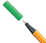 Filctoll 0.4mm Stabilo Point 88/16 - smaragdzöld