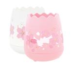 Írószertartó, műanyag, Cseresznyevirág, különböző színek, M&G