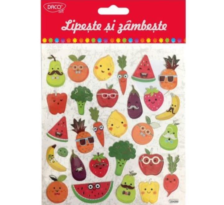 Matricák-AB026 Zöldségek és gyümölcsök