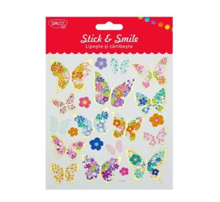 Öntapadós matricák-AB068 Pillangók