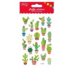 Öntapadós matricák-AB095 Puha Kaktusz párnák