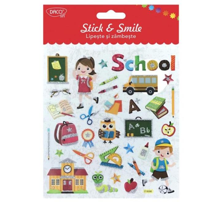 Öntapadós matricák-AB115 Iskola