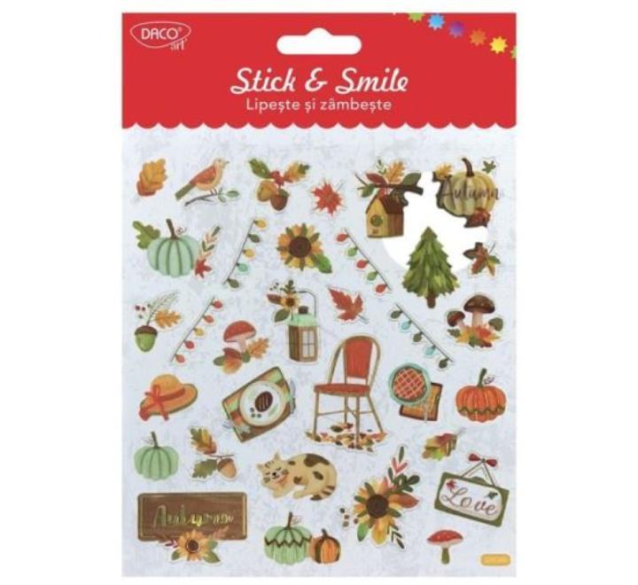 Öntapadós matricák-AB116  Őszi buli