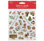 Öntapadós matricák-AB116  Őszi buli