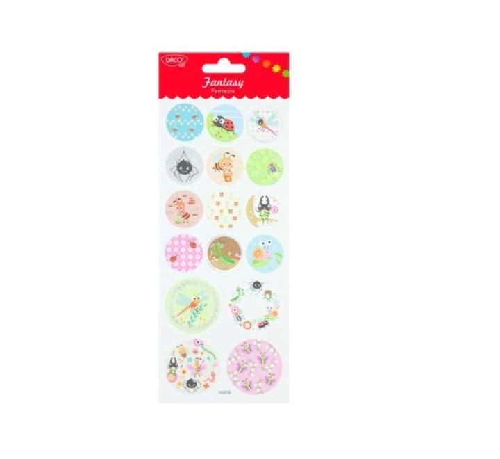 Öntapadós matricák-AB132 Bogarak