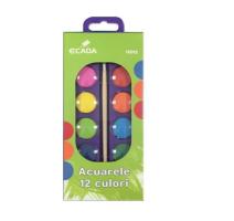 Akvarell 12 szín Ecada