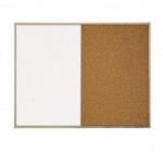 Mágneses tábla és parafa tábla 60 x 90cm Daco