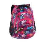 Hátizsák Pulse Teens Pink Graffiti