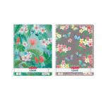 Füzet A4 80 lap, spirállal, négyzetekkel, Ladylike válogatott motívumokkal