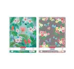 Jegyzetfüzet A4 80 lapos, spirállal, vonalas, Ladylike válogatott motívumokkal