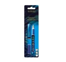 Stilou ergonomic penita M, 3 patroane incluse, motiv New Batik Fearless, blister