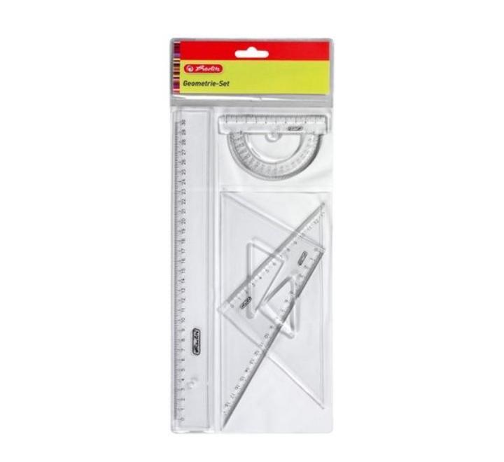 Geometria készlet 4 db műanyag