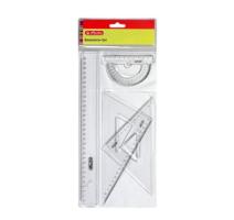 Set geometrie 4 piese plastic