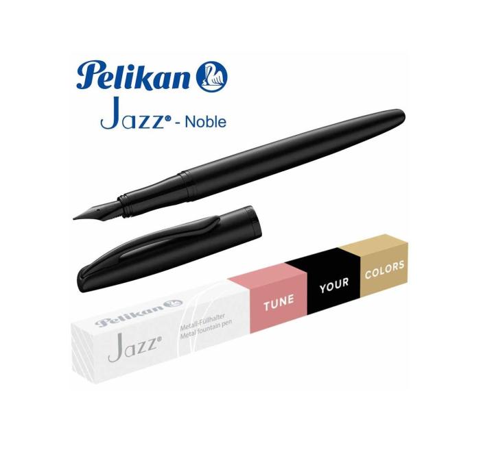 Töltőtoll Jazz Noble Elegance P36 szénfekete