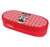 Ovális tolltartó, motívum  Animals Zebra