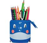 Tolltartó+Toll + írószertartó, 2 az 1-ben, Whale motívummal