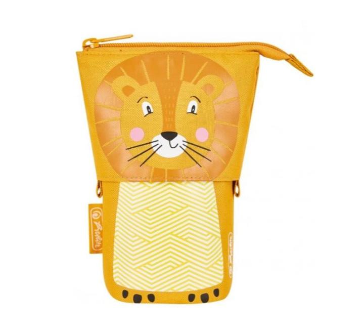 Tolltartó+Toll + írószertartó, 2 az 1-ben,Lion motívummal