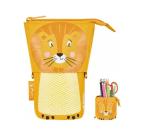 Tolltartó+Toll + írószertartó, 2 az 1-ben,Lion motívummal