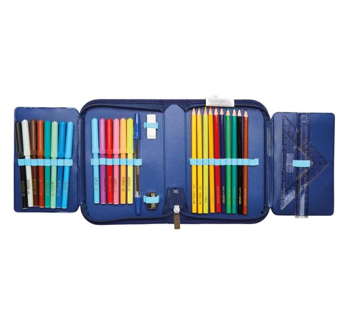 Tolltartó felszerelt, 31 darabos,2 klapnis  Blue Shark motívum