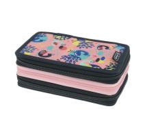 Penar echipat 31 piese, 3 compartimente, motiv Fancy Peacock