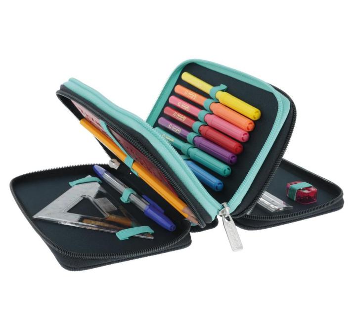 Tolltartó felszerelt, 31 darabos,2 részes,Sweet Jungle motívummal