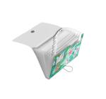 EOTG A4-es összecsukható mappa, 12 rekesz, Ladylike Jungle motívummal