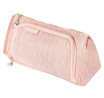 Penar tip etui Canvas Homeoffice, culoare roz pudrat