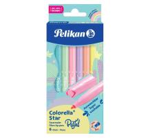 Karióka Colorella Star C302 pasztell, 6 színből álló készlet