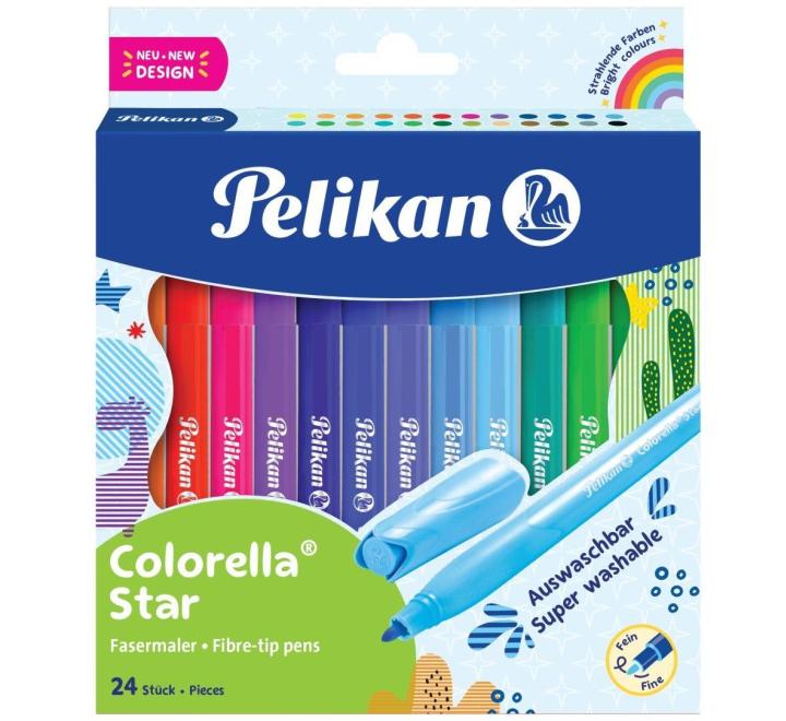 Karióka Colorella Star C302, 0,6mm, 24 színű szett