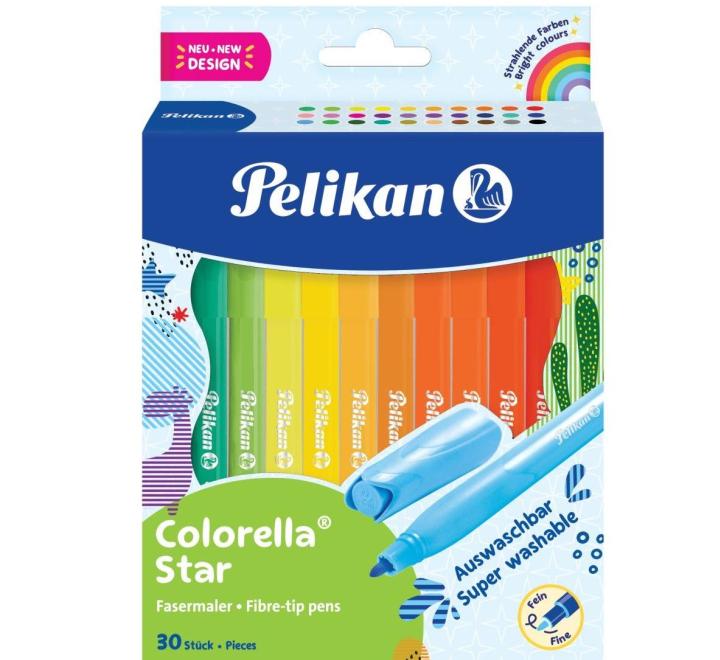 Karióka Colorella Star C302, 0,6mm, 30 színű szett