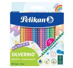 Silverino színes ceruzák, 24-es készlet
