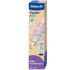 Újrahasznosított anyagból készült csavaros toll, világos rózsaszín színű, toll M