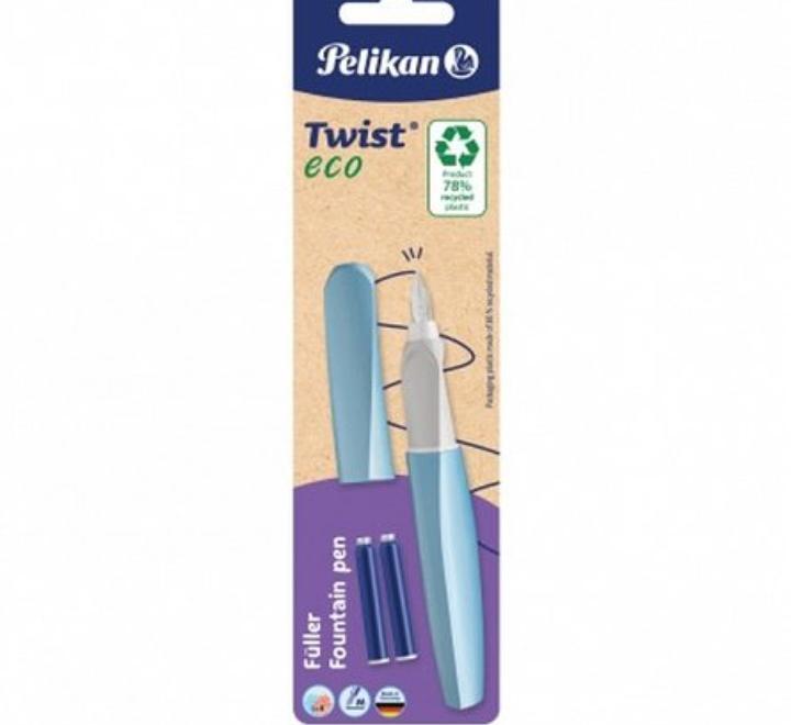 Újrahasznosított anyagból készült csavart toll, válogatott színekben, M toll,