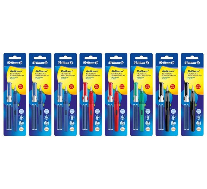 Pelikan toll, tollhegy L, balkezes, különböző színekben