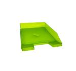 Irattartó tálca A4-C4,átlátszó zöld