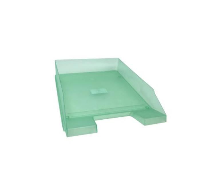 Irattartó tálca A4-C4,átlátszó türkiz