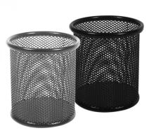 Pahar creioane office negru Mesh