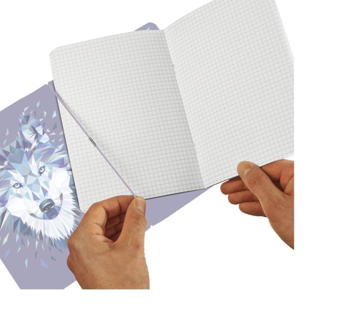 A4-es PP flex jegyzetfüzet, Wild Animals Wolf motívummal