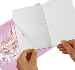 A4 PP flex jegyzetfüzet,motiv Wild Animals Lynx