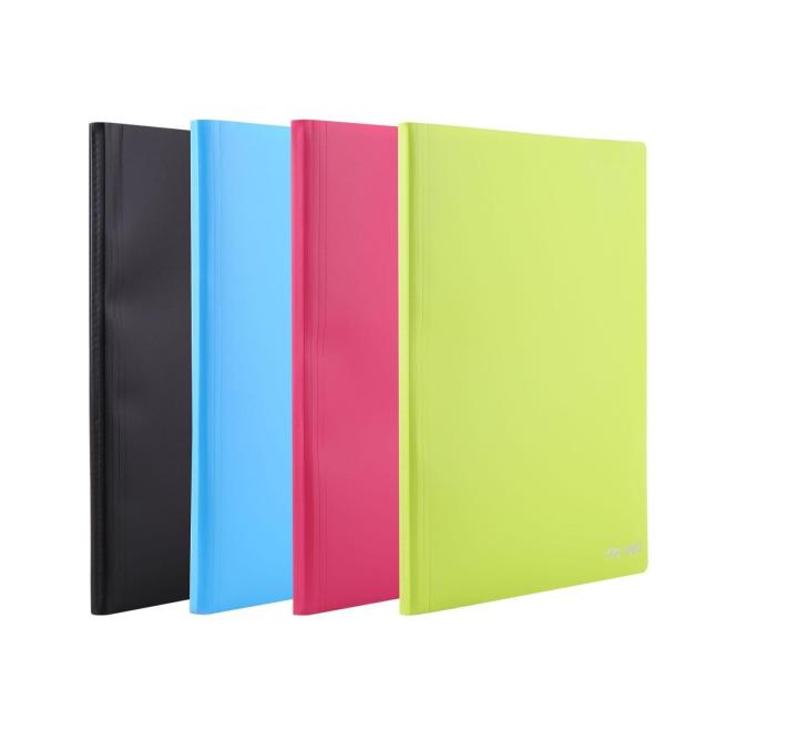 Bemutató mappa 40 fólia neon Deli