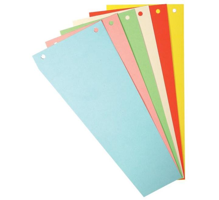 Elválasztócsík 105x240mm narancssárga Exacompta